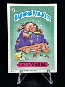 LARGE MARGE 1986 Topps Garbage Pail Kids Stickers #122b - Picture 1 of 12