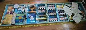 1971 Gilbert Chemcraft portable action lab Nearly Complete With Papers Rare Set - Picture 1 of 24