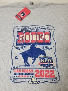 Neu Pro Rodeo Herren Western Bull Riding L/S T-Shirt. - Bild 1 von 7