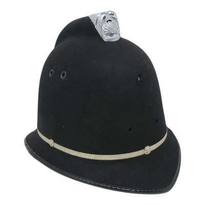 Capacete Coxcombe genuíno ex guardião da polícia grau 1 colecionadores filme TV usado - Imagem 1 de 4