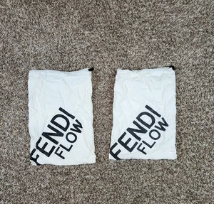 FENDI Storage Drawstring Dust Bag 17” x 11” Lot (2) - Picture 1 of 8