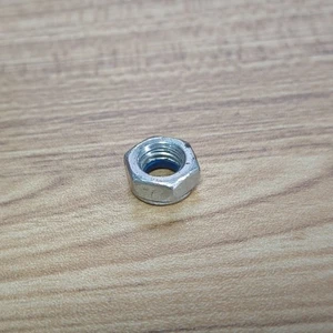 Agrotk M12 Hex Lock Nuts Nylon Insert Self-Lock Nut Silver Attachment - Picture 1 of 8
