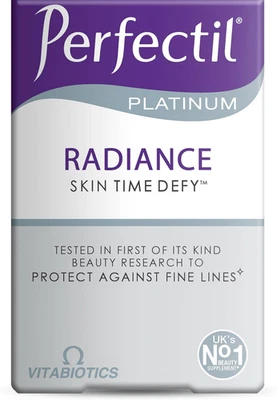 Vitabiotics Platinum Skin Radiance 60 comprimidos Foto 1 de 4