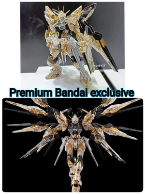 PSL MGEX 1/100 Strike Freedom Gundam [Mechanical Clear] Premium Bandai exclusive - Image 1 of 4