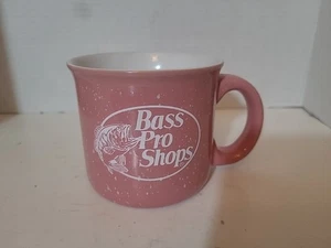 EUC Bass Pro Shops Pink and White Speckled Coffee Tea Mug - Picture 1 of 6