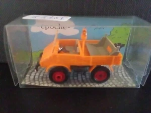 D977 Epoche 1:87 Neu Ovp Mercedes Benz Unimog 411 Kommunalfahrzeug Orange - Bild 1 von 8