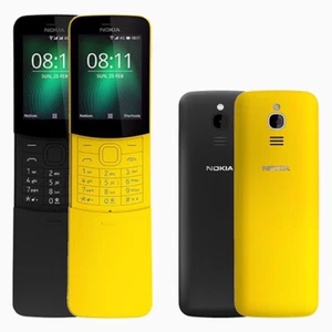 BRAND NEW NOKIA 8110 TA-1048 DUAL SIM UNLOCKED SIM FREE MOBILE PHONE 2G - Afbeelding 1 van 1
