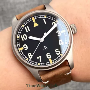 Reloj de buceo automático Tandorio titanio para hombre 39 mm 20ATM NH35 cristal de zafiro - Imagen 1 de 9