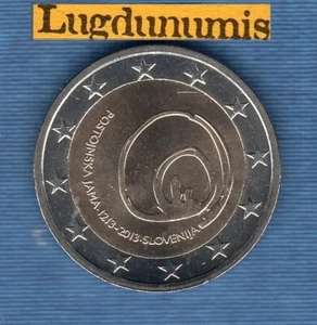 2 Euro Commemorativo Slovenia 2013 SUP SPL Grotta Di Postojna - Slovenia - Foto 1 di 1
