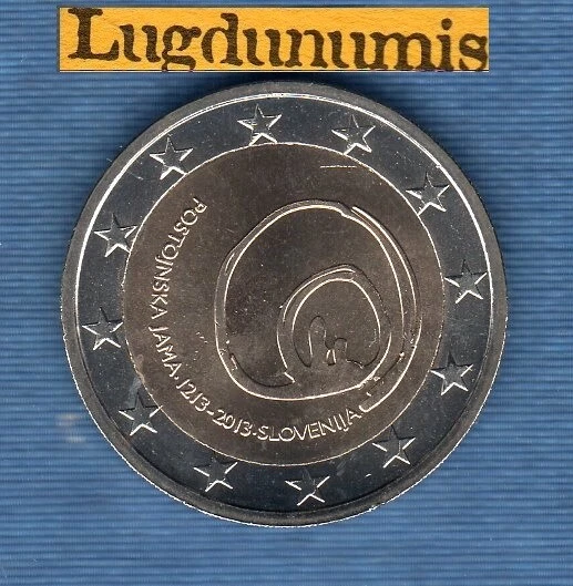 2 Euro Commémo Slovénie 2013 SUP SPL Grotte de Postojna - Slovenia - Photo 1/1