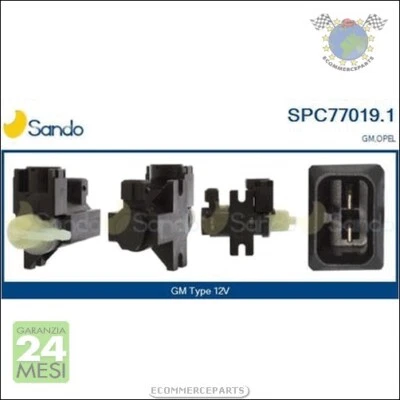 Valvola controllo gas scarico egr Sando per OPEL MERIVA A CORSA C ASTRA H G - Immagine 1 di 3