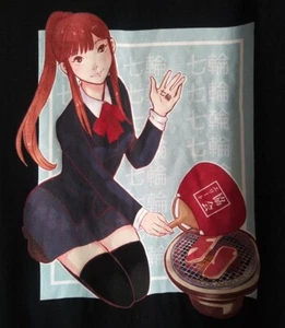 Anime Persona School Girl Kasumi Yoshizawa Herren T-Shirt M schwarz - Bild 1 von 4