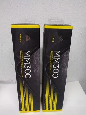 Lot of 2 Corsair Gaming MM300 Anti-Fray Cloth Mouse Mat Extended 930mmx300mmx3mm - image 1 of 4