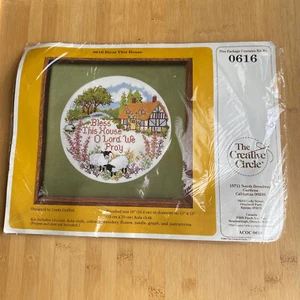 Creative Circle Bless This House Vintage 1984 Counted Cross Stitch 0616 NEW - Picture 1 of 5