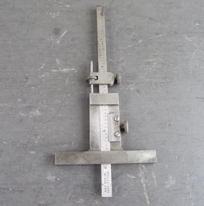 Vintage Brown & Sharpe No. 600 Vernier Depth Gauge 5" - Picture 1 of 9