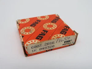 Fag 6002.2RSR Deep Groove Ball Bearing 32mm OD 15mm ID 9mm W NEW - Picture 1 of 2