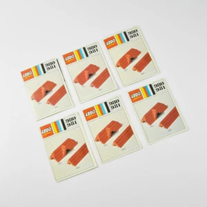 6 X LEGO System 980 981 - Booklet - Building Instruction - Papers - Vintage - Picture 1 of 5