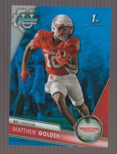 2023 Bowman Chrome University Matthew rifrattore blu dorato /199 #88 PACKERS RC - Foto 1 di 2