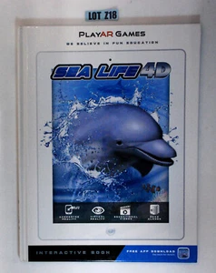 Sea Life 4D PlayAR Games Interactive Book Lot Z18 - Picture 1 of 3