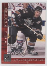 2001-02 ITG Be A Player Memorabilia Ruby Spring Expo /10 Steve Konowalchuk #189