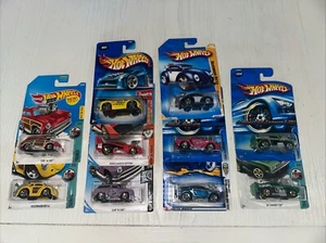 Set Of 10 Hot Wheels Tooned Rod Squad Muscle Mania Cars - Picture 1 of 3
