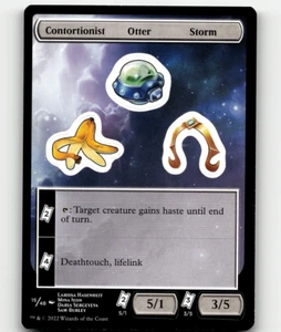 MTG Unfinity Contortionist Otter Storm #15 Regular Token - Picture 1 of 1