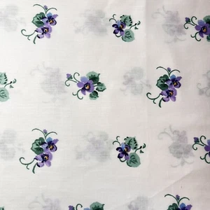 Vtg 1993 Daisy Kingdom Violet Collection Fabric Allover Coordinate #3005 3 Yards - Picture 1 of 4