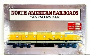 Calendarios de trenes de América del Norte 1989 - Imagen 1 de 2