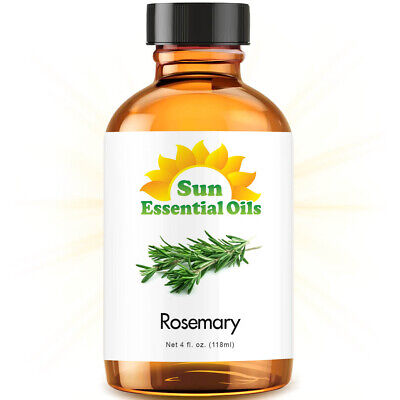 Best Rosemary Essential Oil 100% Purely Natural Therapeutic Grade 4oz • 14.51$