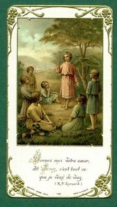 santino holy card Image Pieuse Ricordo della Prima Comunione anno 1926 Cromo - Picture 1 of 1