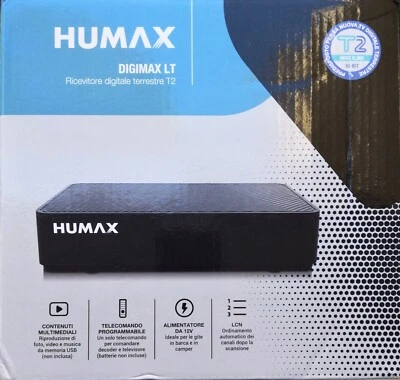 Humax 9-00142 - DVB-T2 HD-2022T2 Digimax T2 Decoder Digitale - Immagine 1 di 3