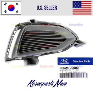 Front Bumper Blanking Cover Right PASSN 86524J0000 ⭐OEM⭐Hyundai Accent 2018-2022 - Picture 1 of 2