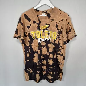 Camiseta Toledo Rockets Para Hombres Grande Tie Dye EE. UU. Deportes Fútbol Marrón - Imagen 1 de 8