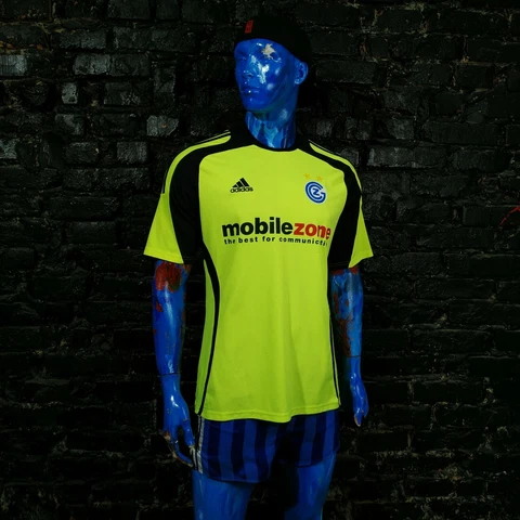 Grasshoppers Jersey Away football shirt 2008 - 2009 Adidas 631282 Mens Size L Cover