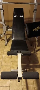 hantelbank mit gewichten gebraucht. Arm und Beincurler, Hantelablage Verstellbar - Bild 1 von 3