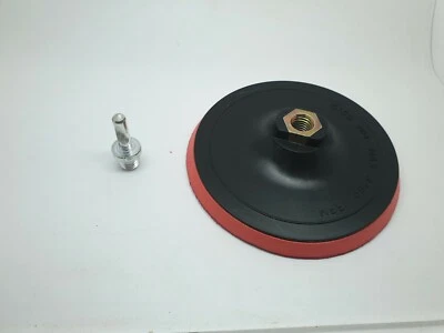 150mm Klett Schleifteller Haftteller Winkelschleifer M14 mit Adapter Bohrmaschin - Bild 1 von 4