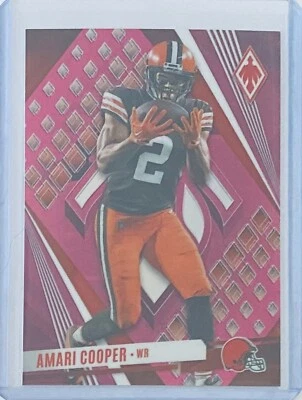 2023 Panini Phoenix Pink #80 Amari Cooper /175 - Cleveland Browns - Image 1 of 2