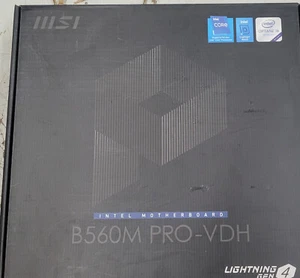 MSI B560M Pro-VDH Mainboard Sockel 1200 Intel B560 DDR4 Dual Channel µATX M.2 - Bild 1 von 3