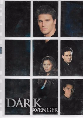 ANGEL SEASON 1 "Complete Dark Avenger  Card Set "  9 CARD SET DA1 TO DA9  - Image 1 of 2