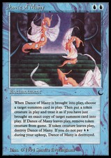 MTG Dance of many English EXC PLAYED/DAMAGED dance of creation