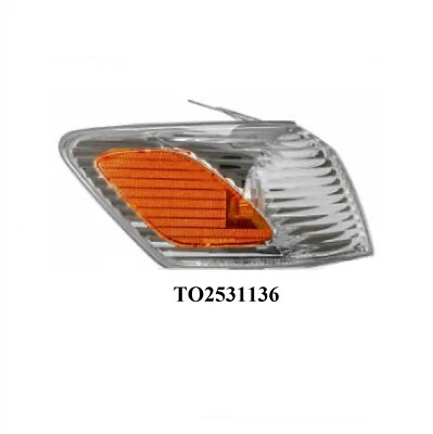 Luz de giro de esquina derecha 1 pieza apta para Toyota Camry 2000-2001 Foto 1 de 3