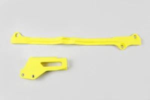 Suzuki RM 2001>2008 RMZ 250 450 2006>2009 Kit Fascia Slitta Cruna Catena Giallo - Imagen 1 de 1