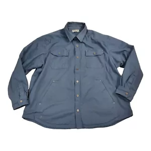 Duluth Trading Fleece Lined Shacket Pearl Snap Size 3XL - Picture 1 of 11