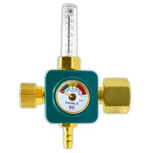 Sherman® Druckminderer RBN Argon CO2 Regulator Druckregler Flowmeter Rotameter - Bild 1 von 4