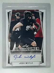 Josh Whyle 2022 Leaf Holiday Packs Up-and-Comer - AUTO #UC-JW2 - Cincinnati - Imagen 1 de 2