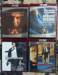 4 HD DVD's - Constantine, The Interpreter, Red Dragon, Mercury Rising - Picture 1 of 3