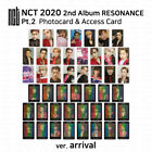 NCT 2020 2nd Album Resonance Pt.2 Photocard Access Card  Arrival Ver. K-POP KPOP