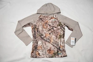 Cabela's Camo Hoody Hoodie Women's Fit Cut Antibacterial treatment Zonz - Picture 1 of 14