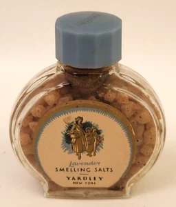 Vintage Yardley New York Lavendel Riechen Salz Flasche - voll - Bild 1 von 6