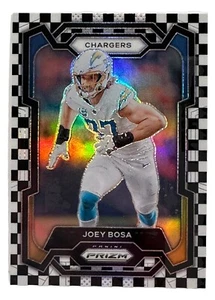 2023 Panini Prizm Football #157 Joey Bosa Black and White Checkered - Picture 1 of 2